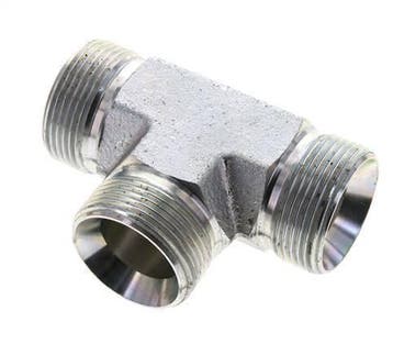 Raccord en T G1 1/4 Mâle Acier 190bar (2669.5psi), Verzenden, Nieuw