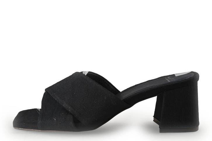 Manfield Muiltjes in maat 37 Blauw, Kleding | Dames, Schoenen, Blauw, Zo goed als nieuw, Verzenden