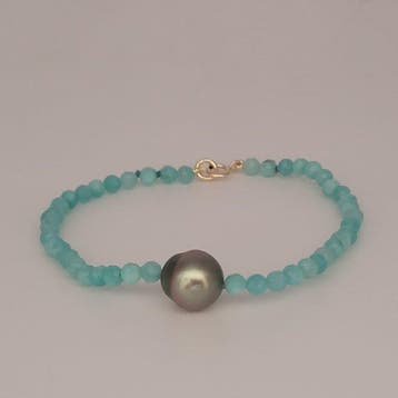Sans prix de réserve - Ensemble de bijoux 2 pièces - 18