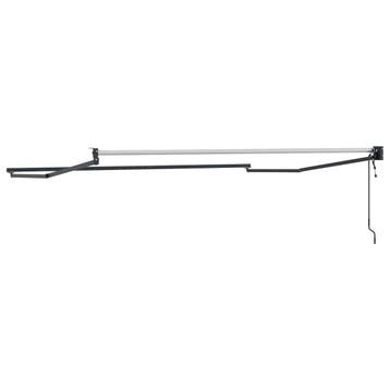 Stijlvolle antraciet luifel 3,5 x 2,5 m - Direct schaduw..., Gebruikt, Verzenden, 150 tot 300 cm, Markies