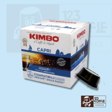 Kimbo Capri capsules Dolce Gusto 16 stuks – Aromatische, Verzenden