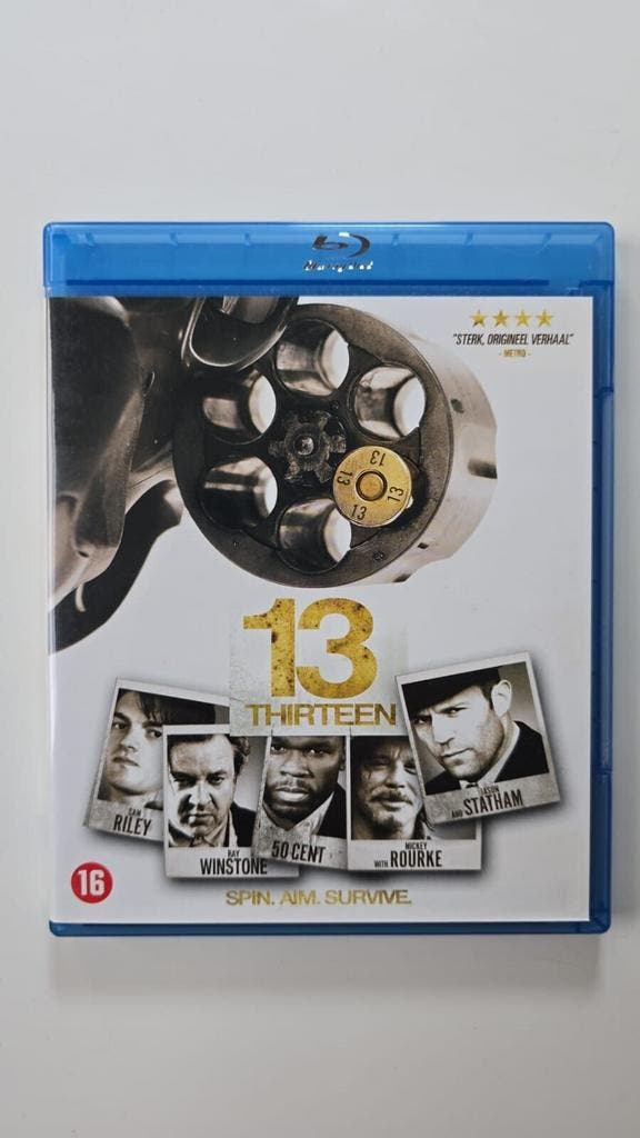 13 THIRTEEN (BLURAY), Cd's en Dvd's, Blu-ray, Gebruikt