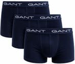 Gant Boxershorts Trunk 3-Pack Navy maat M Heren, Verzenden, Blauw, GANT, Boxer