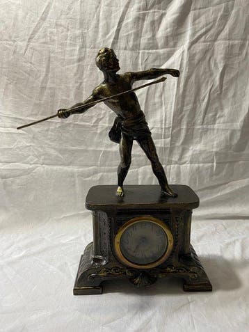 Tafel/bureauklokken - Zamak - 1900-1910, Antiek en Kunst, Antiek | Klokken
