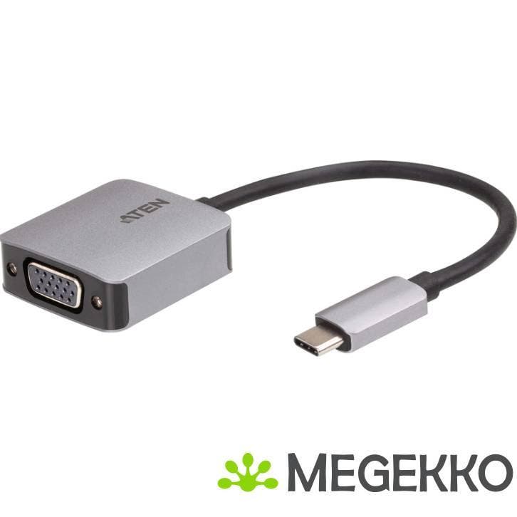 ATEN USB-C naar VGA-adapter, Informatique & Logiciels, Ordinateurs & Logiciels Autre, Envoi