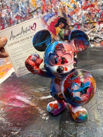 michele socionovo - Capitain Mickey Amour Abstrait