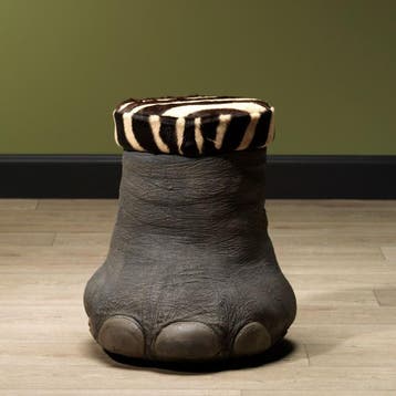 Olifant Voorpoot Replica Taxidermie Opgezette Dieren By Max, Verzamelen, Dierenverzamelingen, Ophalen of Verzenden, Nieuw, Wild dier