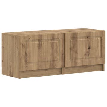 vidaXL Tv-meubel Artisanaal eiken Bewerkt hout, Huis en Inrichting, Verzenden, Nieuw