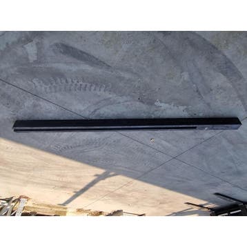 Poteau en béton double - pour écrans de jardin en bois -