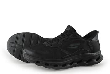 Skechers Instappers in maat 42 Zwart, Skechers, Verzenden, Zo goed als nieuw, Instappers