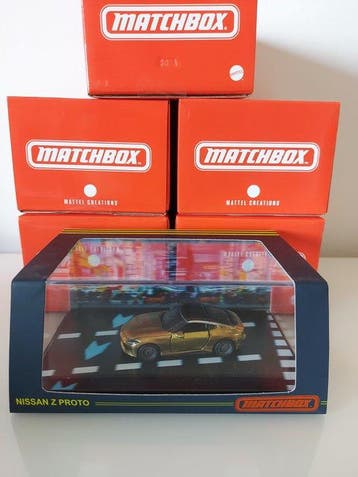 Matchbox, Mattel, Hot Wheels 1:64 - Model sportwagen -, Nieuw