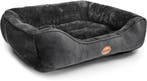 Hondenmand - Hondenkussen - Hondenbed - Zwart - 67x57 cm - N, Verzenden, Nieuw