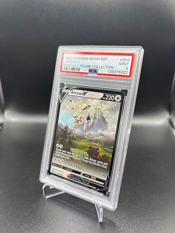 Pokémon - 1 Graded card - Arceus V 204 V Figure Collection -, Hobby en Vrije tijd, Nieuw