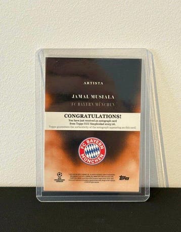 Topps Simplicidad Musiala Autograph /25 Bayern München - 1, Nieuw