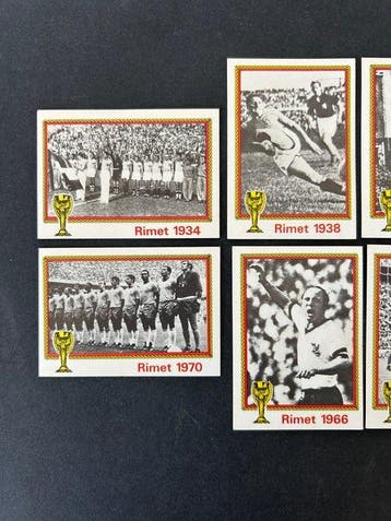 1974 Panini World Cup Munchen 74 History of the Rimet Cup -, Collections