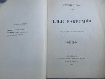 Auguste Vierset; Couverture par Henri Meunier - Lîle, Antiek en Kunst