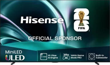 Hisense 85U7QTUK - 85 inch - 4K QLED - 144Hz - Smart TV -, Ophalen of Verzenden, Nieuw