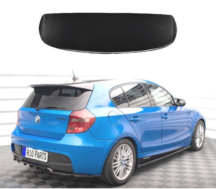 SPOILER AILERON BMW E87 LOOK AERO NOIR BRILLANT, Auto-onderdelen, Carrosserie, Verzenden