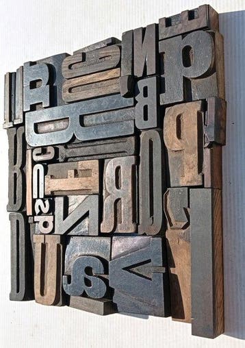 Blocs dimpression - Composition de caractères