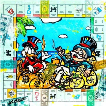 Luca Cartoonist - I soldi non fanno la felicità (?) (Resin