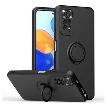 Xiaomi Mi 12 Pro Hoesje met Ring Kickstand en Magneet -, Verzenden