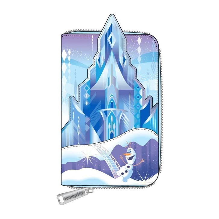 Disney by Loungefly Portefieulle Frozen Princess Castle, Collections, Disney, Enlèvement ou Envoi