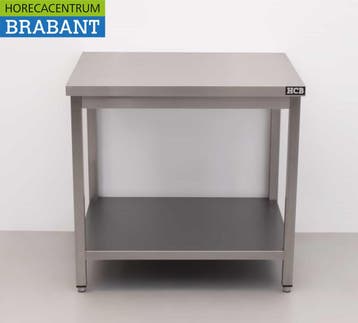 HCB RVS Werktafel Tafel Premium-line 90 x 70 x 85 cm Horeca, Ophalen of Verzenden