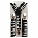Fako Fashion - Kinder Bretels - Print - Piano - 65cm -, Verzenden, Nieuw