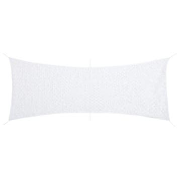 vidaXL Camouflagenet met opbergzak 525x205 cm wit, Verzenden
