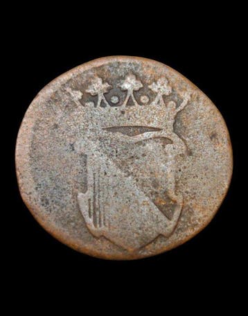 Nederlands-Indië. 1/2 Duit VOC Utrecht 1753, 1754 Ref:, Postzegels en Munten