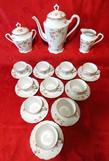 Limoges - Henry en Arthur Balleroy - ca. 1920 - Koffie- en