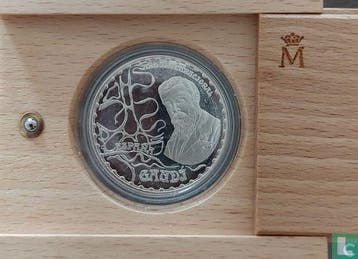 Spanje 10 euro 2002 (PROOF) 150th anniversary of the bir..., Verzenden, Goud, Spanje, 10 euro