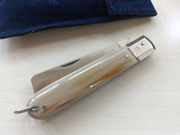 Fraraccio Fraraccio La Mozzetta – Coltello Tradizionale, Antiek en Kunst, Antiek | Keukengerei