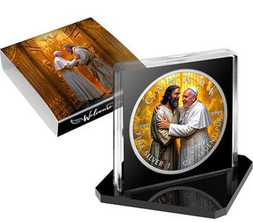 Canada. 5 Dollars 2025 Welcome Home Pope. 1 Oz (.999)