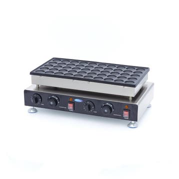 Poffertjesplaat | 50–300°C | RVS | Elektrisch | 1,95kW, Verzenden, Nieuw in verpakking