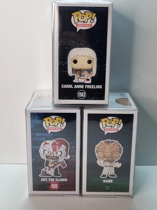 Funko - Funko Pop Movies Lot: Poltergeist 2 / Terrifier 3 /, Antiquités & Art, Antiquités | Jouets