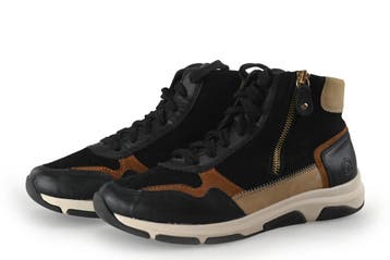 Remonte Hoge sneakers in maat 38 Zwart, Verzenden, Zwart, Remonte, Zo goed als nieuw
