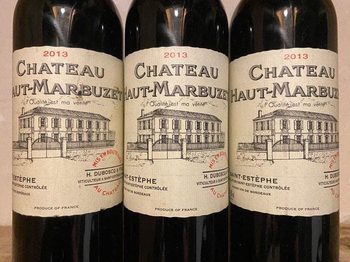 2013 Château Haut-Marbuzet - Saint-Estèphe Cru Bourgeois - 3, Collections, Vins