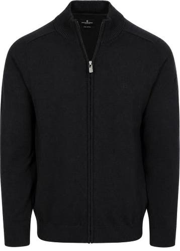 CASAMODA Vest met Rits Zwart maat Maat 52/54 (L) Heren, Vêtements | Hommes, Pulls & Vestes, Verzenden