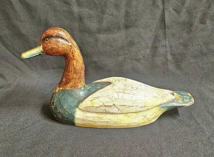 Maison de Famille Sylvain Liégeois - Figurine - Duck Decoy, Antiek en Kunst, Curiosa en Brocante