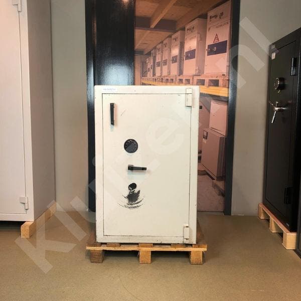 Tweedehands inbraakwerende afstortkluis Salopian, Huis en Inrichting, Brandblussers en Brandkasten, Gebruikt, Verzenden
