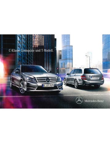 2011 MERCEDES BENZ C KLASSE BROCHURE DUITS, Nieuw