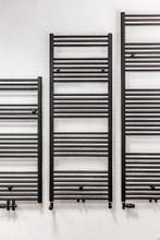 160x40 cm - 740 Watt - Oppio Handdoekradiator - Zwart (RAL, Doe-het-zelf en Bouw, Verwarming en Radiatoren, Ophalen of Verzenden