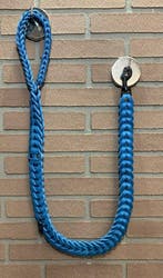 Lederen honden riem Sea blue, Ophalen of Verzenden, Nieuw