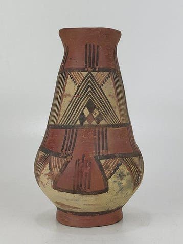 Pichet à lait kabyle / berbère - Faïence - fin du XIXe