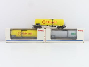 Märklin H0 - 4756/4758 - Wagon de marchandises pour trains, Nieuw