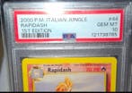 Pokémon - 1 Graded card - Rapidash #44 First edition - PSA, Hobby & Loisirs créatifs