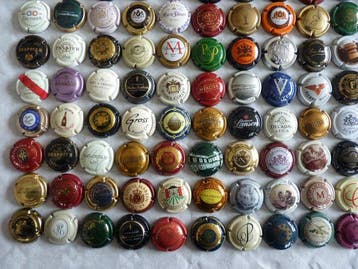 Themacollectie - Mooi lot van 350 champagnecapsules (mooie