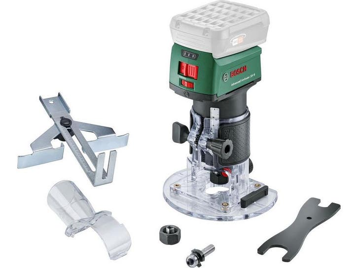 Bosch AdvancedTrimRouter 18V-8 - Accukantenfrees -, Doe-het-zelf en Bouw, Gereedschap | Boormachines, Zo goed als nieuw, Verzenden