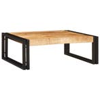 vidaXL Badkamerrek voor Bruin 65 x 50 x 23 cm Massief ruwe, Huis en Inrichting, Verzenden, Nieuw